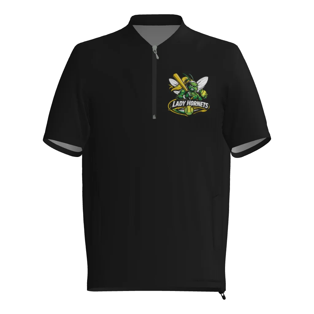 Lady Hornets Short Sleeve DTF Cage Jacket