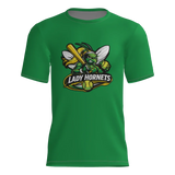 Lady Hornets Short Sleeve Dri-Gear DTF Tee Shirt W/Number