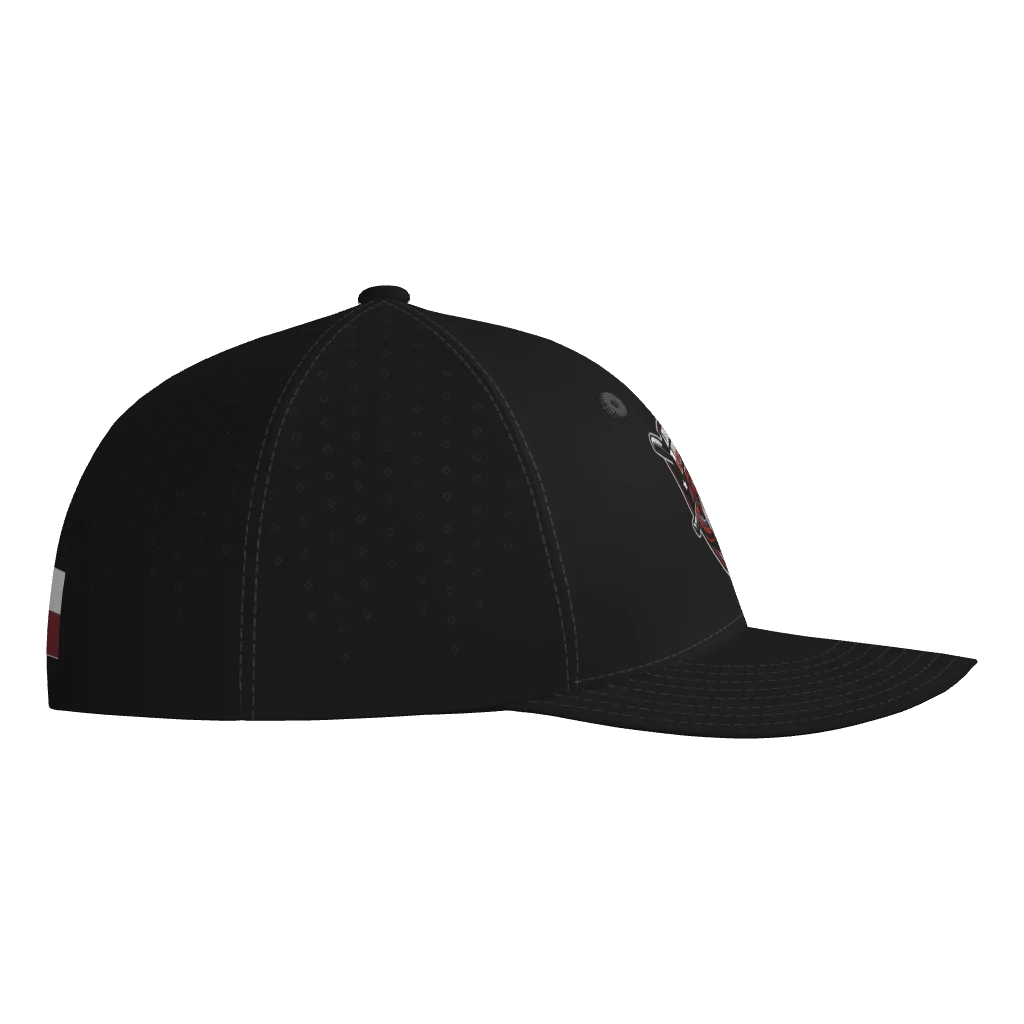 Lone Star Vipers Ultima Fitted Game Cap - Black
