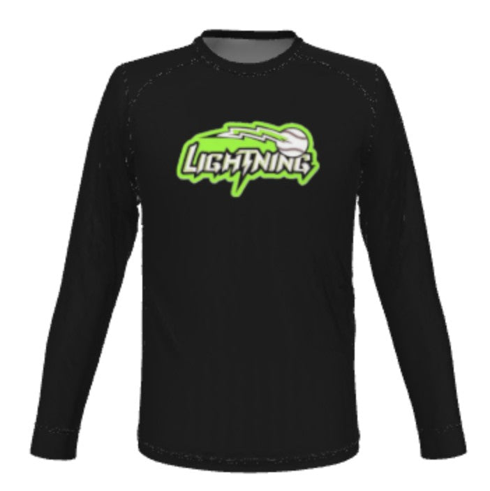 Bower Lightning Champro Fan Long Sleeve Dri-Gear Tee Shirt