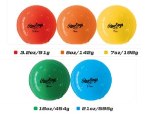Rawlings PLYO POWER THROWING BALLS