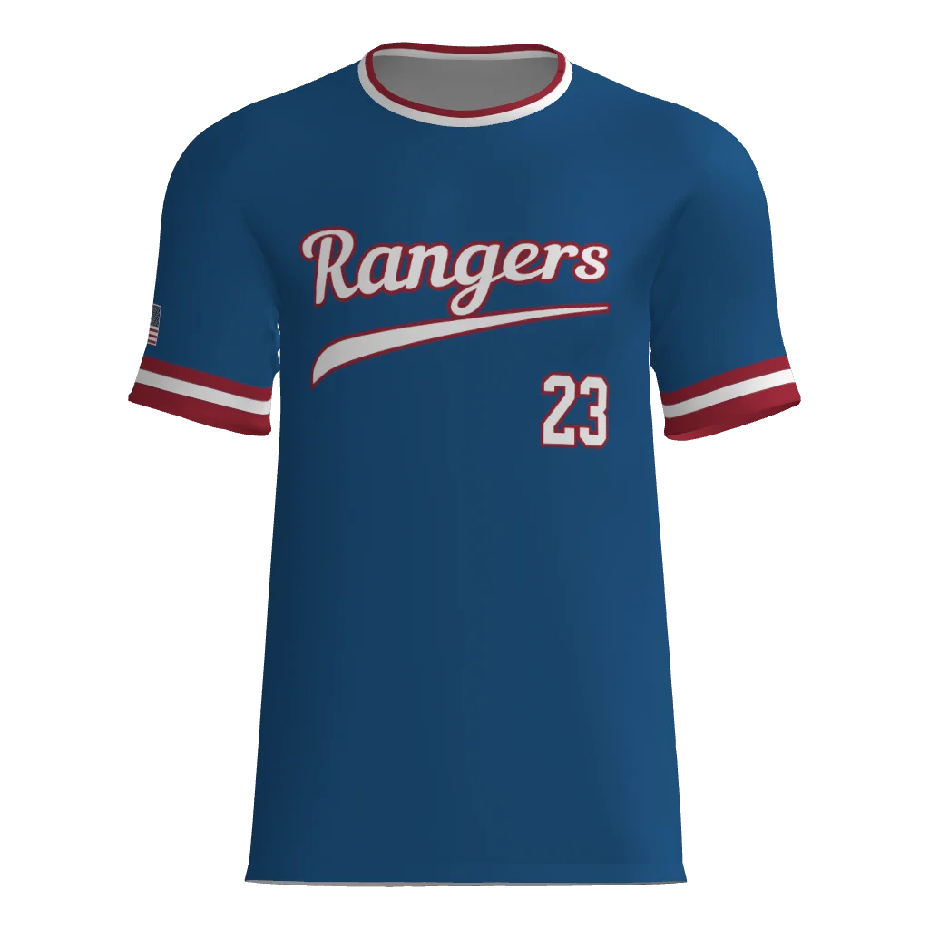 Carter Rangers Crew Neck Game Jersey