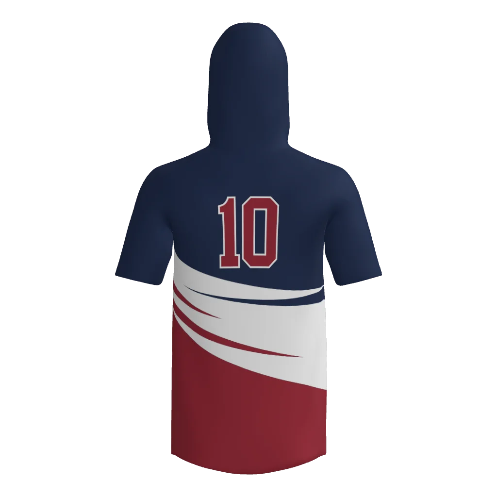 Raptors Short Sleeve Sublimated Hoodie
