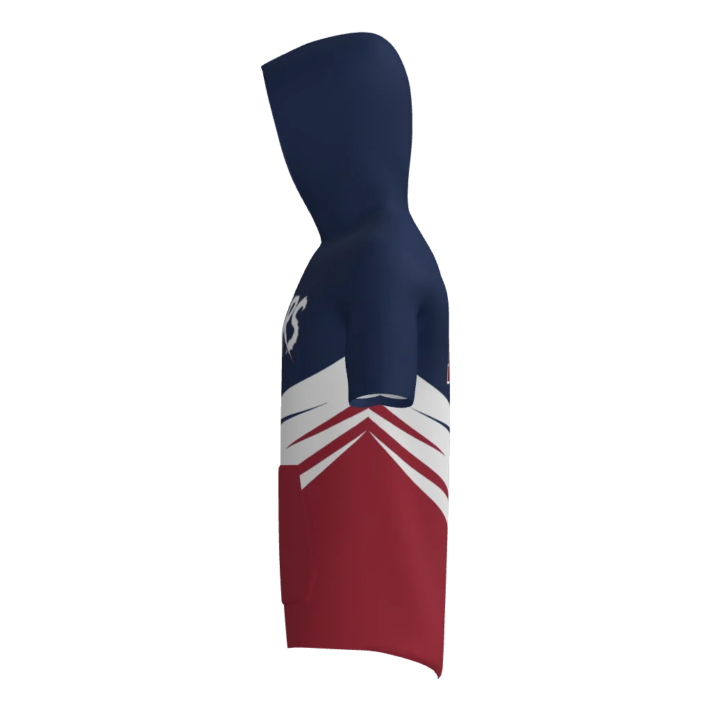 Raptors Short Sleeve Sublimated Hoodie