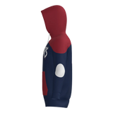 Raptors Sublimated Fleece Hoodie W/ Number