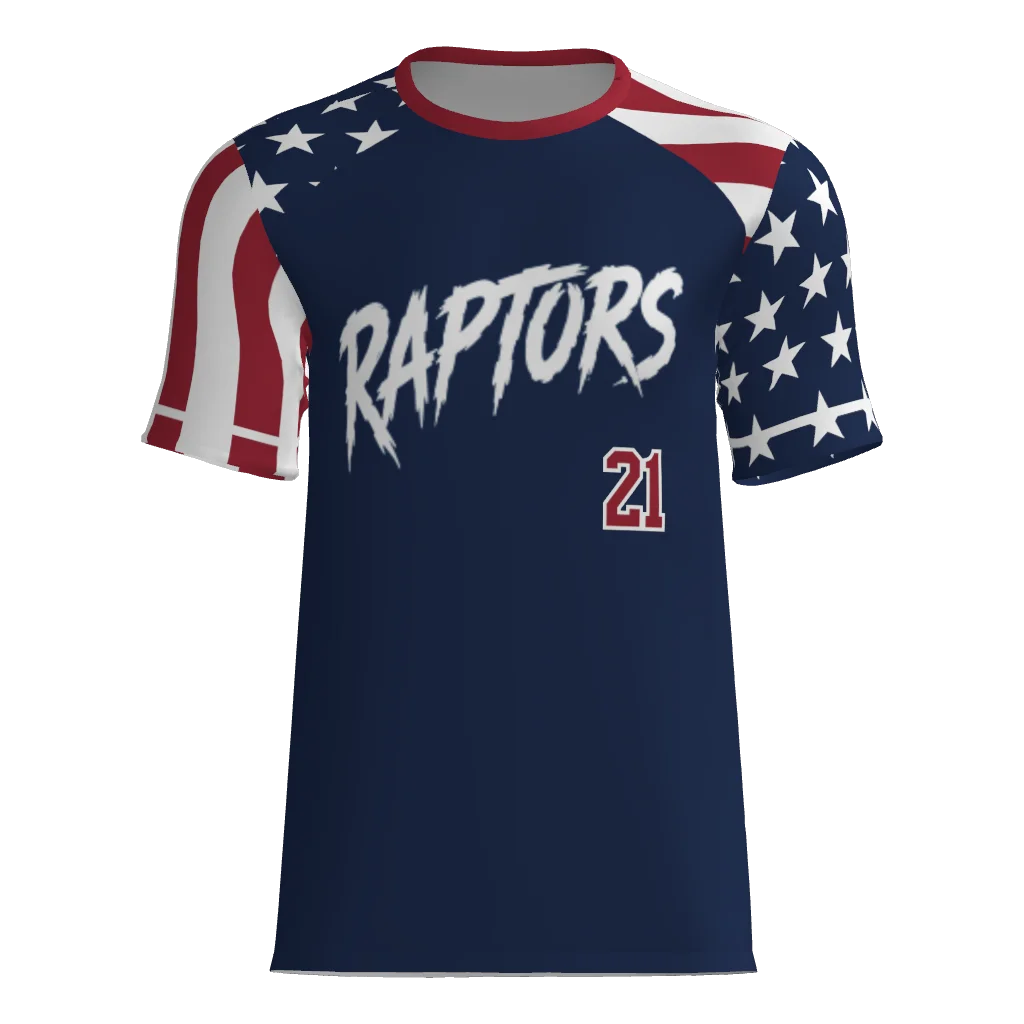 Raptors Crew Neck Game Jersey