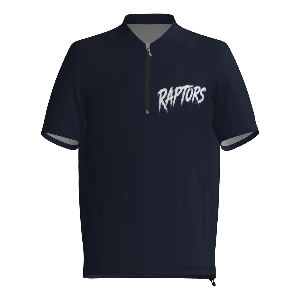 Raptors Short Sleeve DTF Cage Jacket