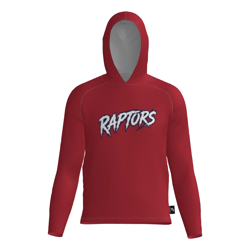 Raptors DTF Long Sleeve Dri Gear T-Shirt Hoodie