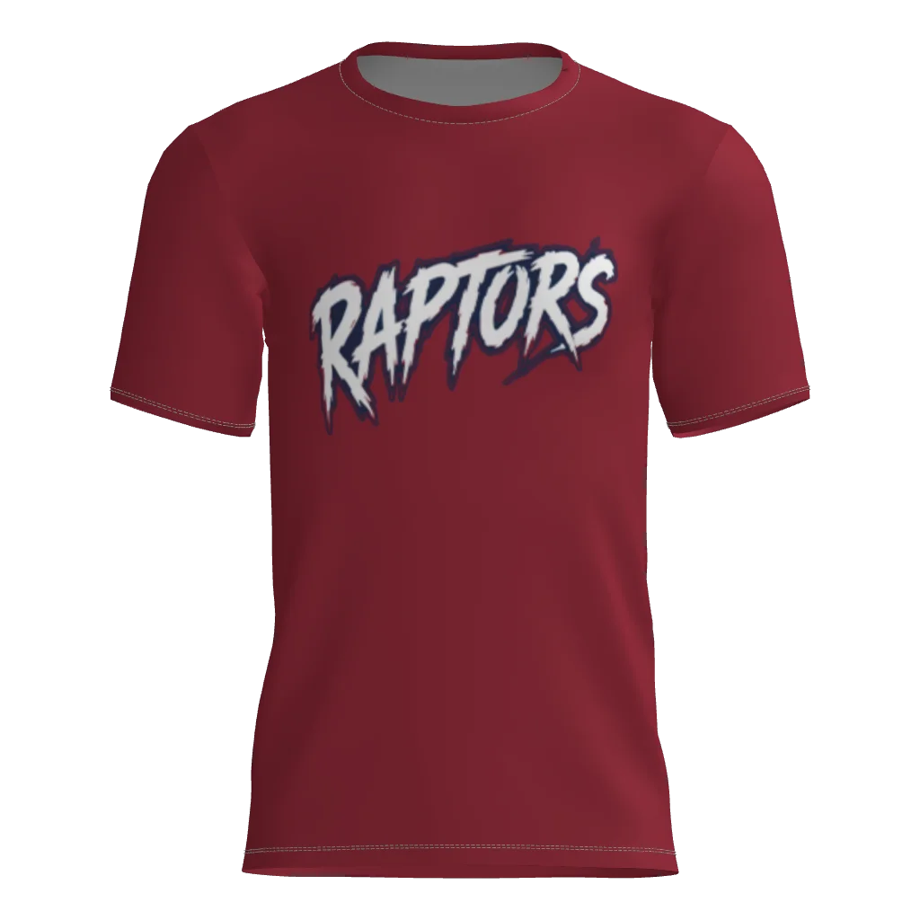 Raptors Short Sleeve Dri-Gear DTF Tee Shirt W/ Name & Number