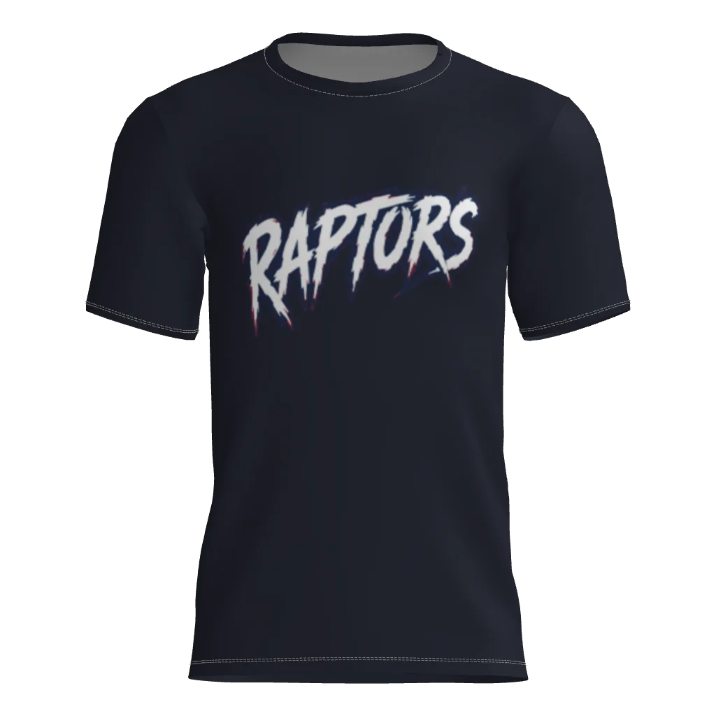 Raptors Short Sleeve Dri-Gear DTF Tee Shirt W/ Name & Number