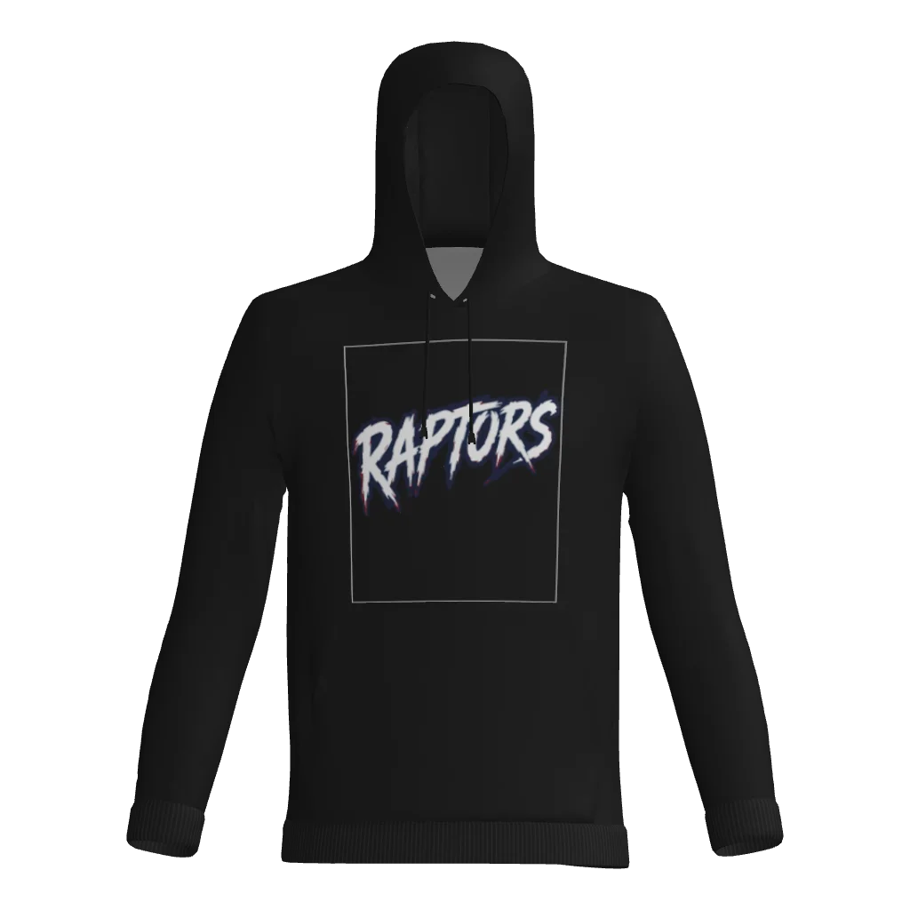 Raptors 60/40 Cotton Blend DTF Fleece Hoodie W/ Number