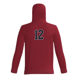 South Doyle Middle Champro Victory 100% Polyester Fleece Player Hoodie - Red