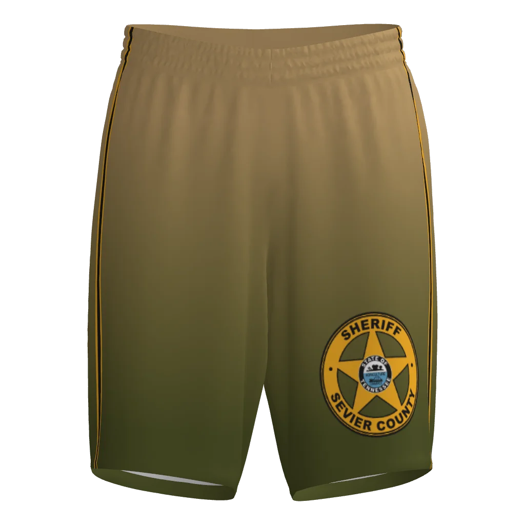 Sevier County Sheriff Loose Pocketed Short with 9" Inseam