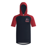 South Doyle Middle Champro Short Sleeve Fleece Hoodie With Pocket