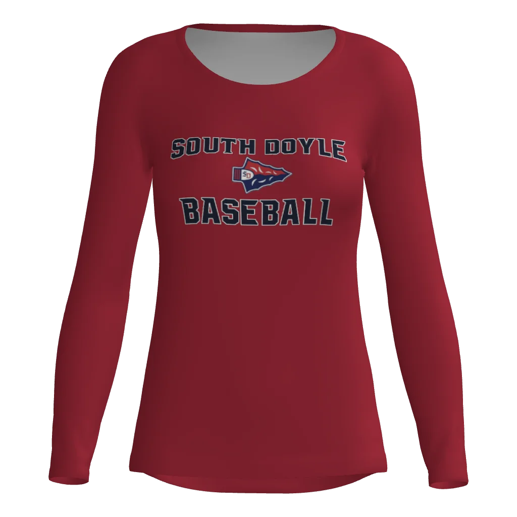 South Doyle Middle Champro Fan Long Sleeve Women's Dri-Gear Tee Shirt