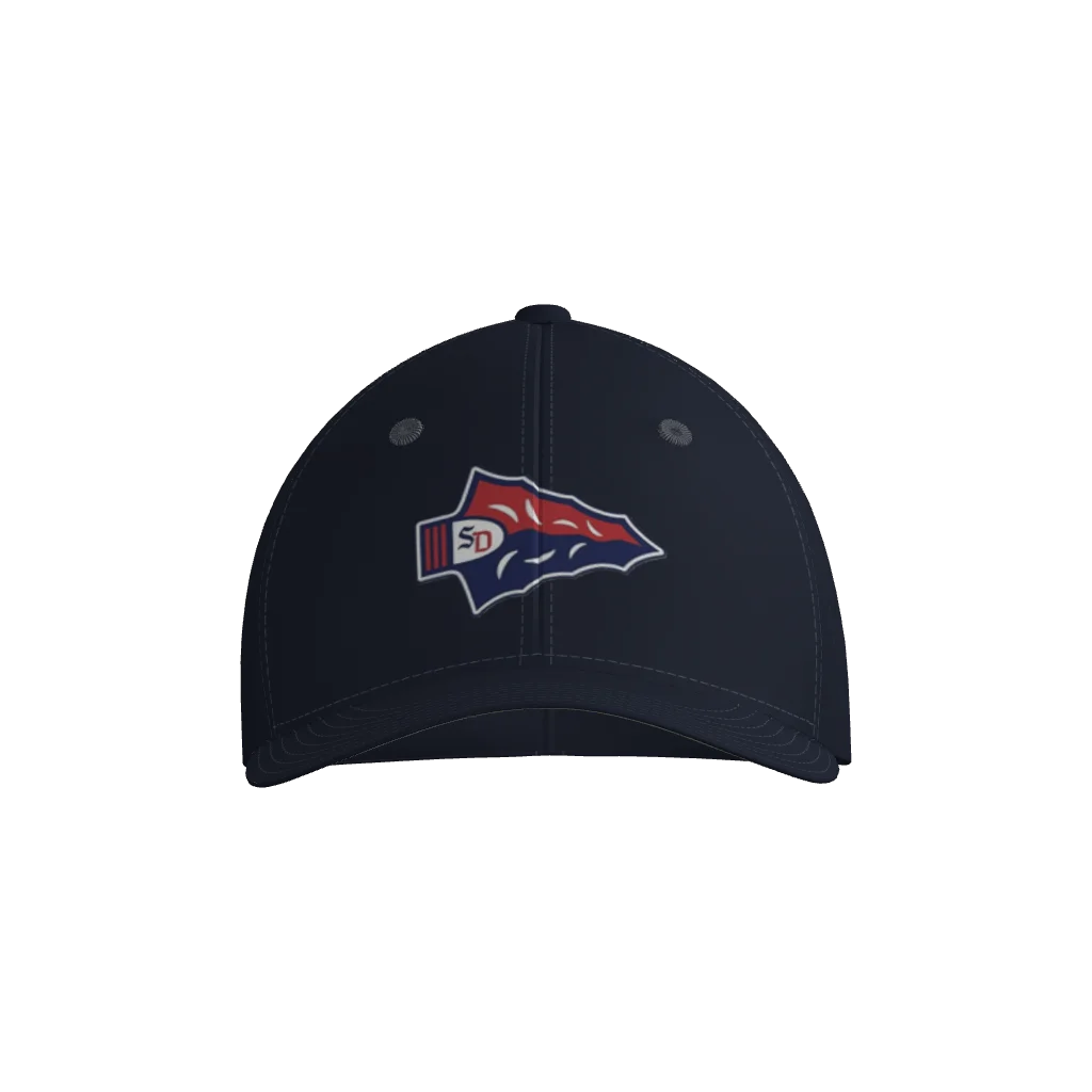 South Doyle Middle Champro Ultima Fitted Game Cap - Navy