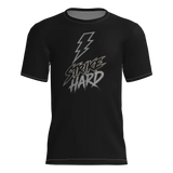 Bower Lightning Black Short Sleeve Dri-Gear DTF Tee Shirt - Strike Hard