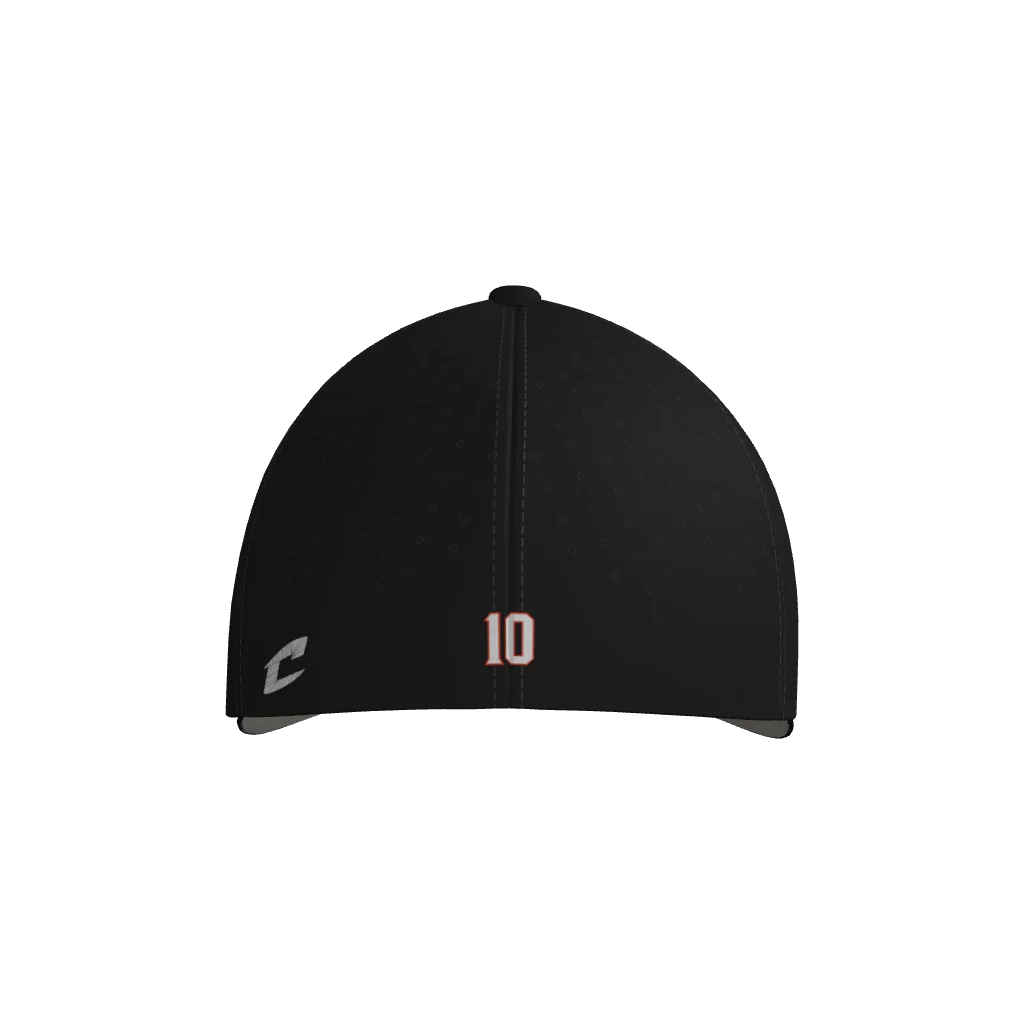 TN Tribe 8u Champro Ultima Fitted Cap - Black/White