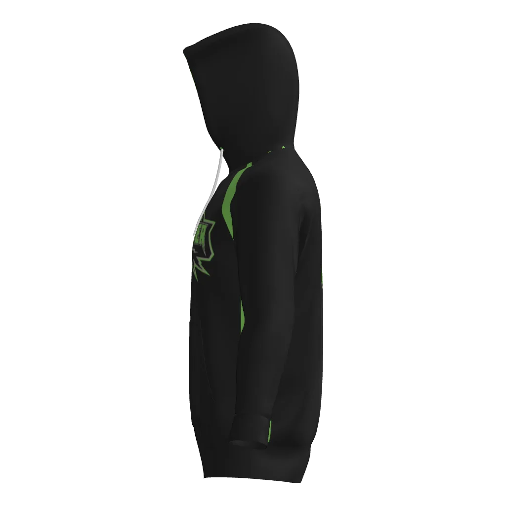 South Knox Thunder Sublimated Fleece Hoodie W/ Number