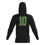 South Knox Thunder Sublimated Fleece Hoodie W/ Number