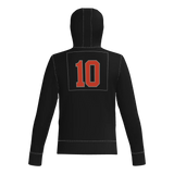 Tigers 60/40 Cotton Blend DTF Fleece Hoodie W/ Number