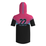 Warriors Short Sleeve Sublimated Hoodie