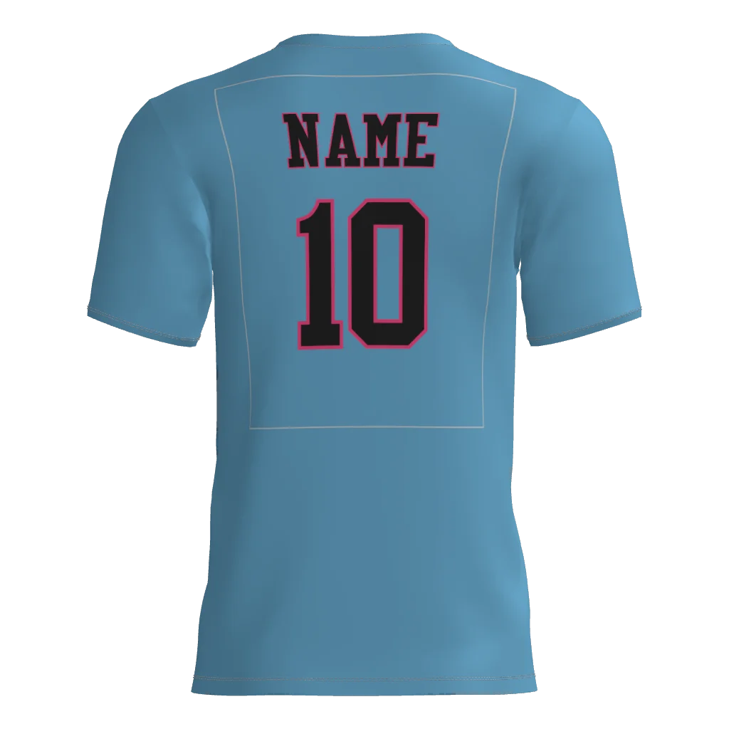 Warriors Short Sleeve Dri-Gear DTF Tee Shirt W/ Name & Number