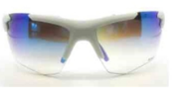 Rawlings Adult Sunglasses White W/ Blue Mirror