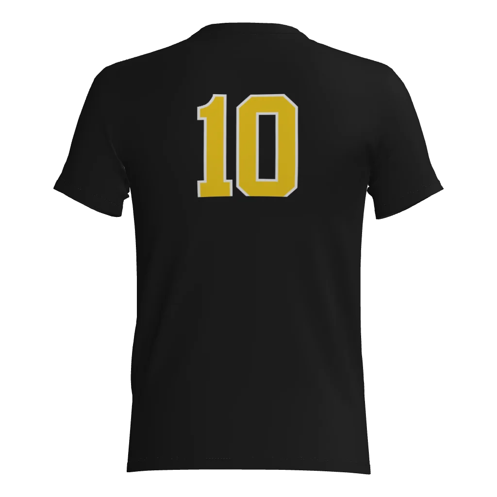 Yellow Jackets Short Sleeve Cotton Blend DTF Fan Tee Shirt