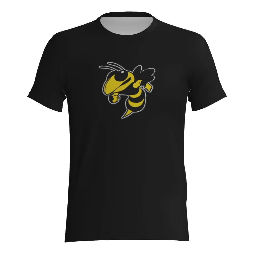 Yellow Jackets Short Sleeve Cotton Blend DTF Fan Tee Shirt