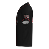 Lone Star Vipers 2-Button Game Jersey - Black