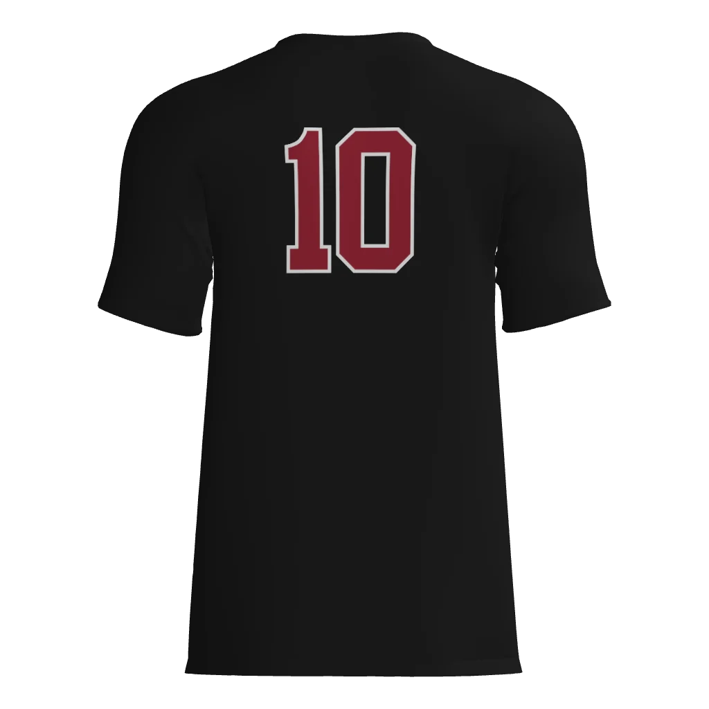 Lone Star Vipers Short Sleeve Dri-Gear Sublimated T-Shirt - Black