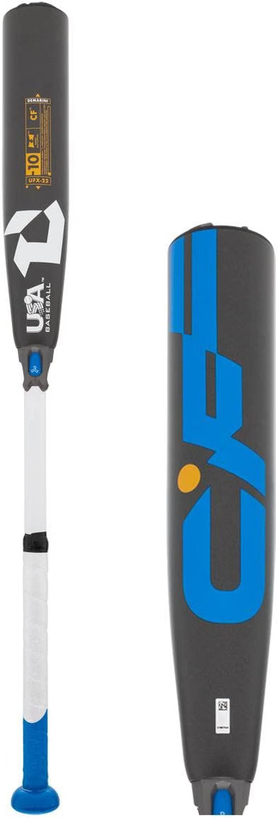 New 2022 DeMarini CF (-10) USA Youth Baseball Bat