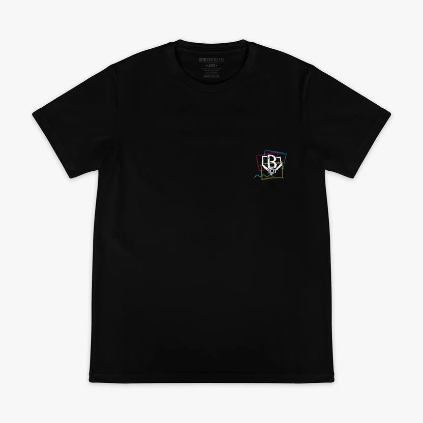 New Baseball Lifestyle 101 Chalkboard Tee