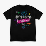 New Baseball Lifestyle 101 Chalkboard Tee