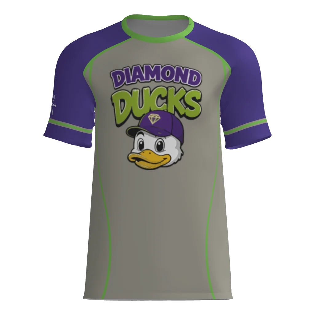 Diamond Ducks Crew Neck Game Jersey