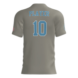 Tristar Elite 9u 2-Button Game Jersey - Grey