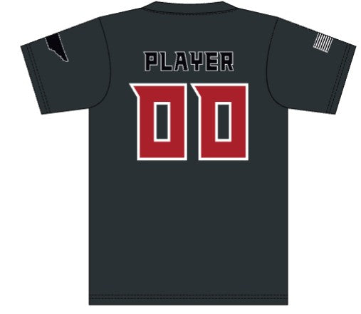 Elite 12u V-Neck Game Jersey - Graphite