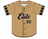 Diamond Elite Full Button Short Sleeve Game Jersey