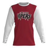 Lone Star Vipers Long Sleeve Dri-Gear Sublimated T-Shirt