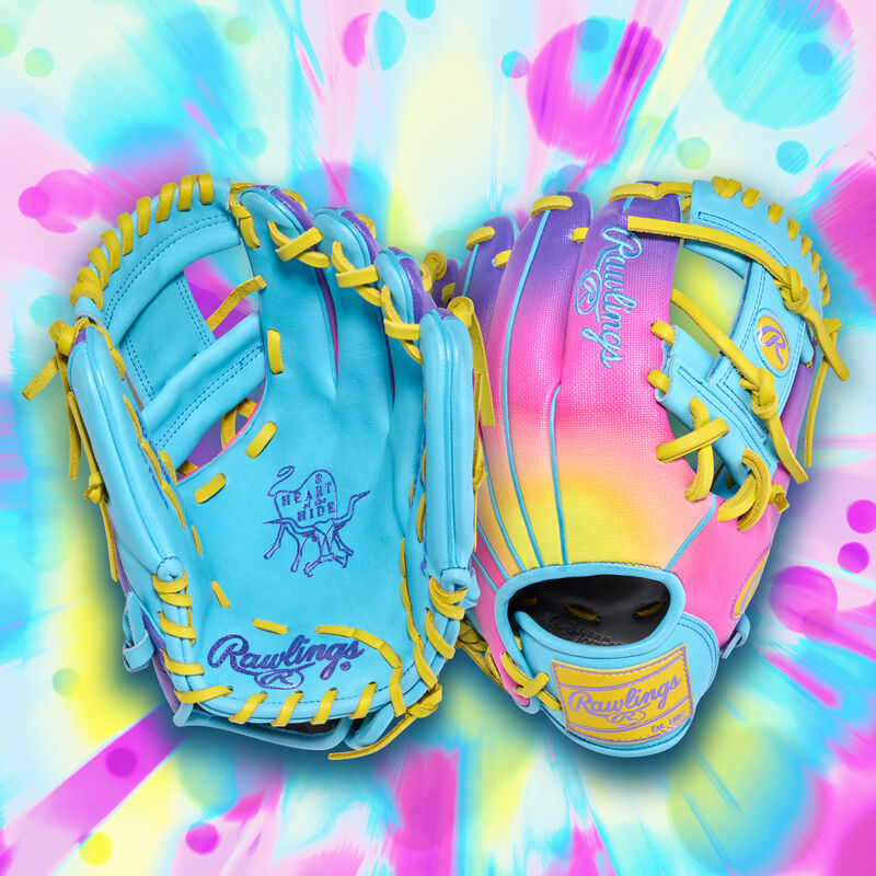 New Rawlings Heart of the Hide Fun Burst 2.0 11.5 in ContoUR Fit Infield Glove