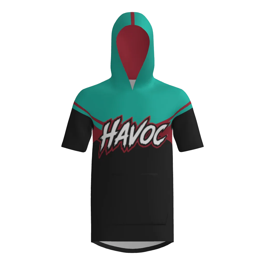 Havoc Short Sleeve Sublimated Hoodie