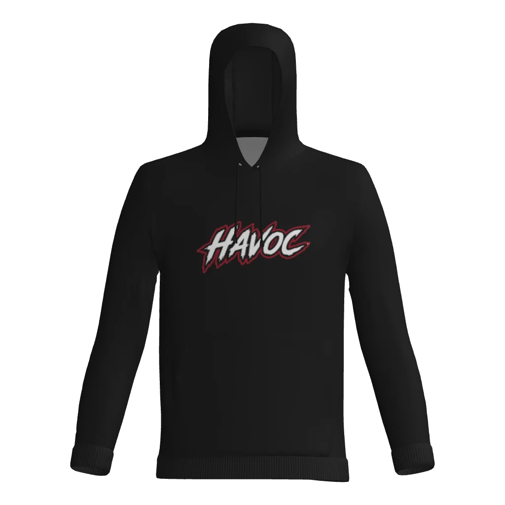 Havoc 60/40 Cotton Blend DTF Fleece Hoodie W/ Number