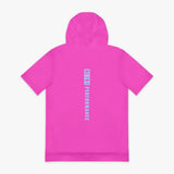New BSBL-SZN Short Sleeve Hoodie V3 Cotton Candy Pink - Adult Medium