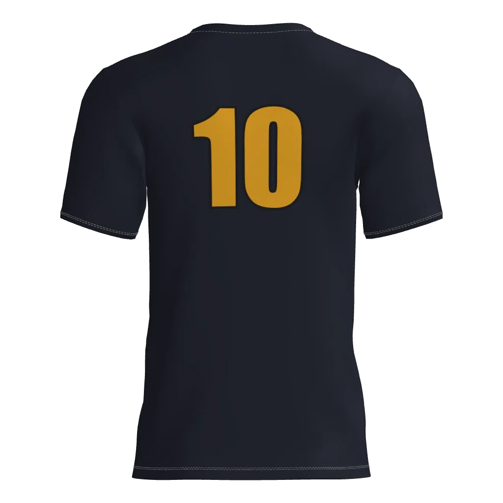 Hoots Short Sleeve Dri-Gear DTF Tee Shirt W/Number