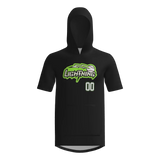 Bower Lightning Champro Short Sleeve Sublimated Fleece Hoodie