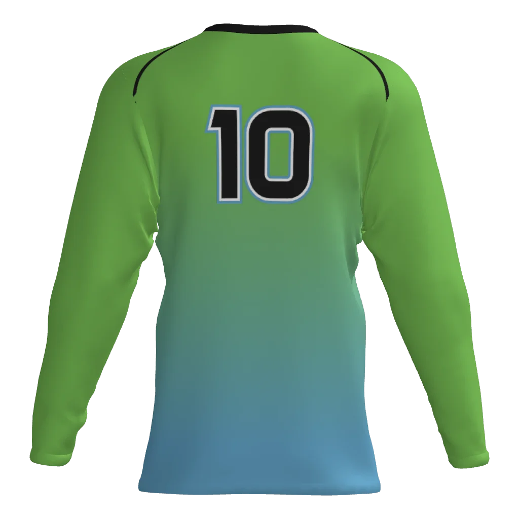 Radioactive Sluggers Player Long Sleeve Dri-Gear Sublimated Tee Shirt