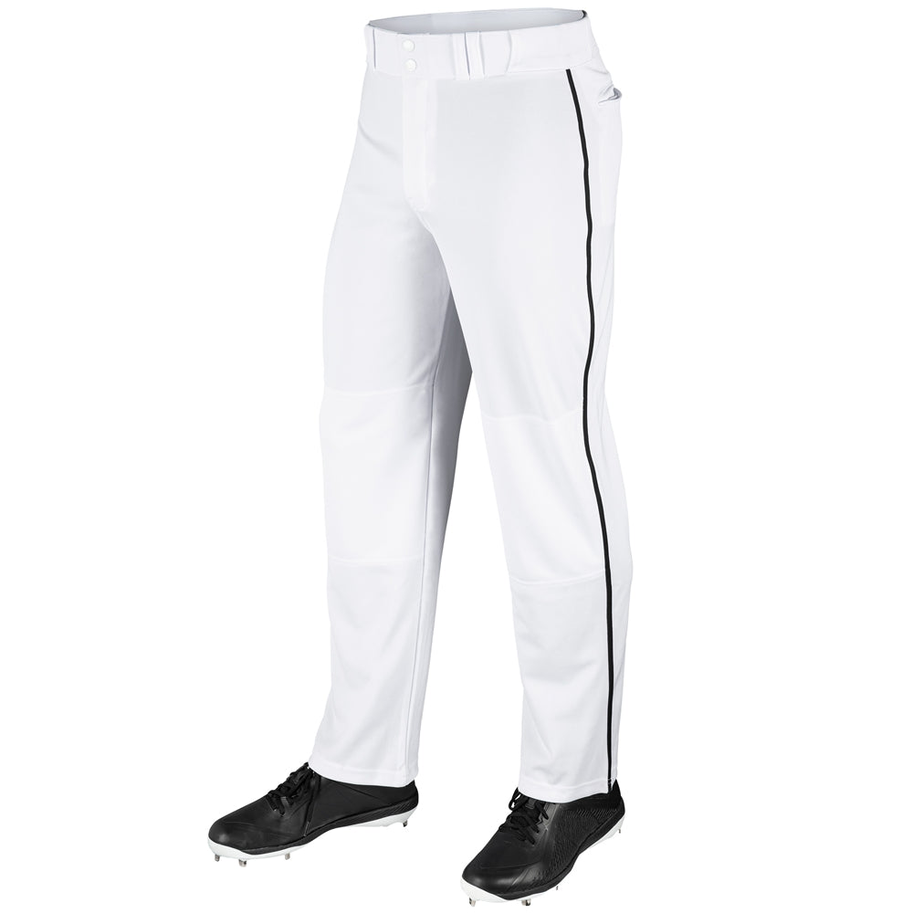 Champro Open Bottom Relaxed Fit MVP Baseball Pant - Black Braid