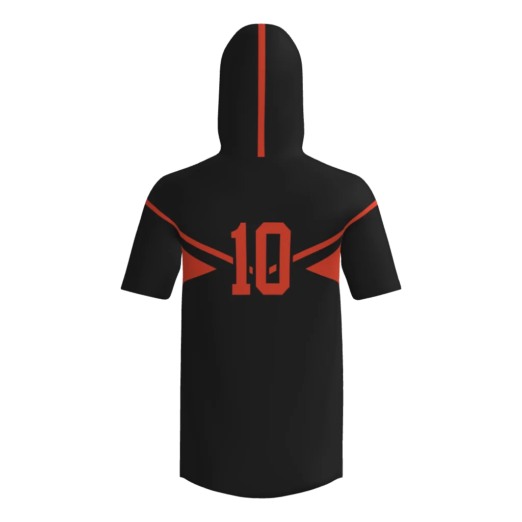 Outlaws Short Sleeve Sublimated Hoodie