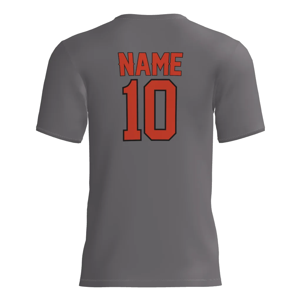 Outlaws Short Sleeve Dri-Gear DTF Tee Shirt W/ Name & Number